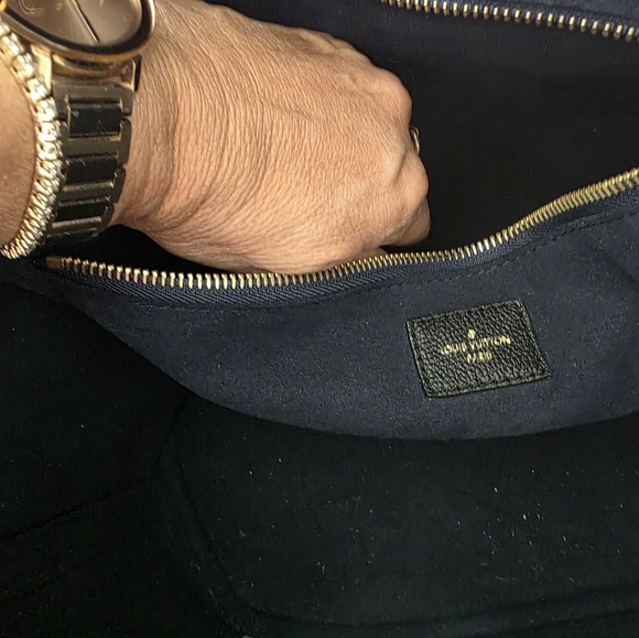 LOUIS VUITTON Neverfull MM tote Monogram Empreinte. - Picture 6 of 8